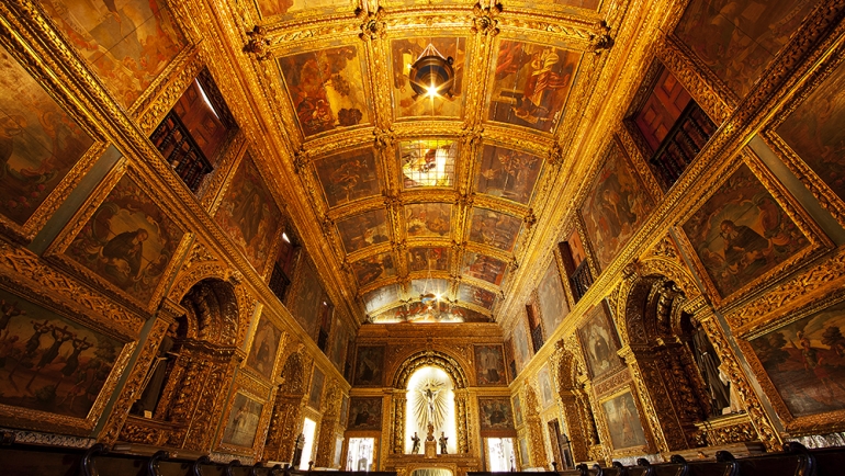 La Capilla Dorada está consagrada como uno de los monumentos barrocos más importantes de Brasil. (Foto: Sun pulquério/PCR)
