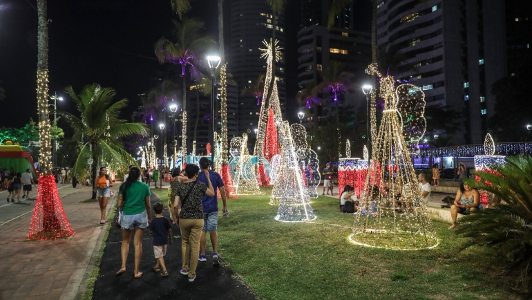 Recife entra no clima do Natal dos Encontros | Prefeitura do Recife