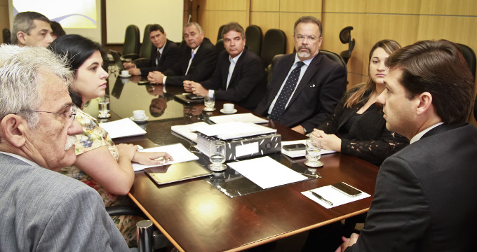 Geraldo apresenta Programa de Governo a vereadores de oposição - Andréa Rêgo Barros/PCR