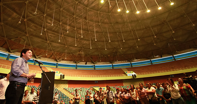 PCR transformará Geraldão em arena multiuso (Foto: Andréa Rêgo Barros / PCR)